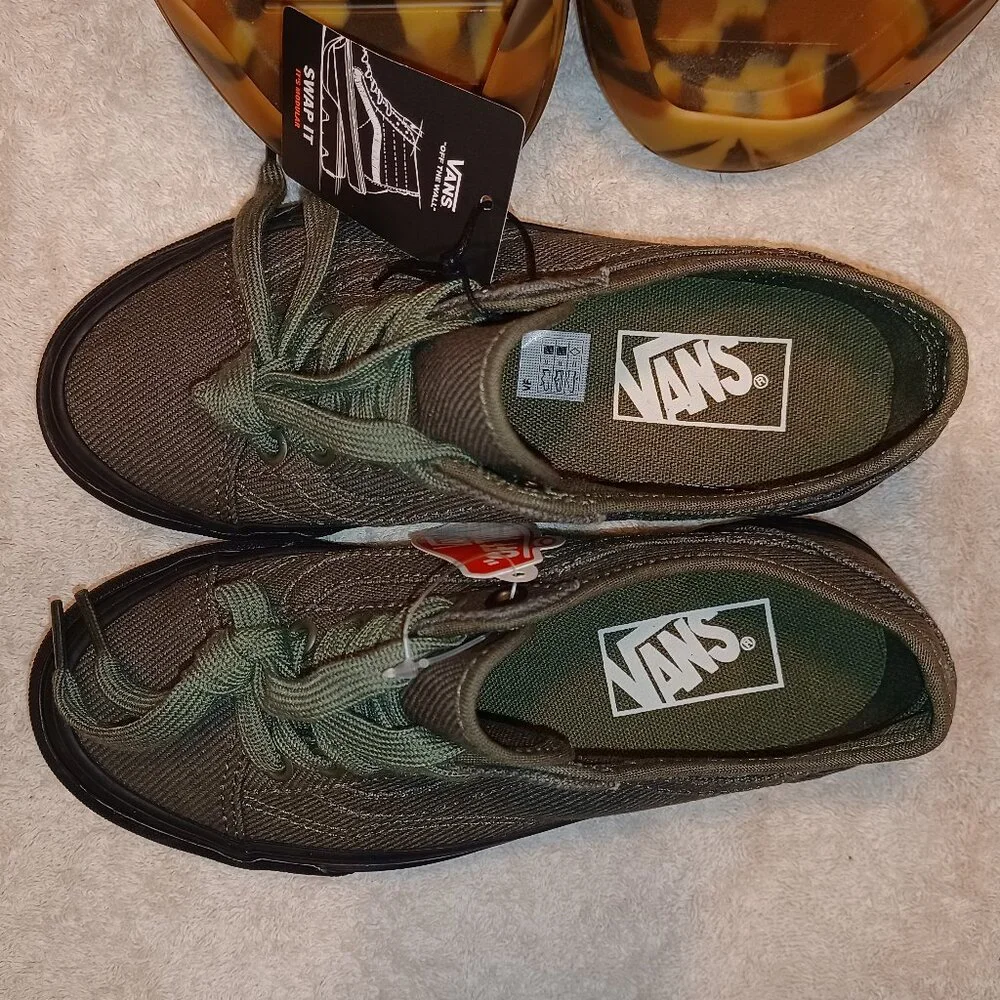 Vans Men's 4/Women's 5.5 Old Skool With Camo Modular Wraps